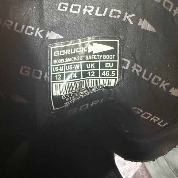 Go Ruck MACV-2 Safety Boot - Picture 3 of 4